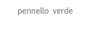 pennello verde